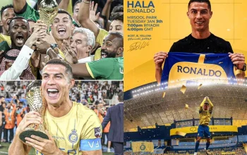 Cristiano Ronaldo Pecahkan Puasa Gelar Bersama Al Nassr Usai Menang 4-1 Atas Damac