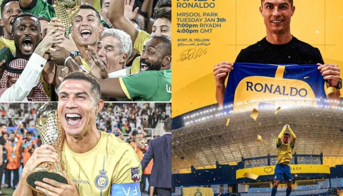 Cristiano Ronaldo Pecahkan Puasa Gelar Bersama Al Nassr Usai Menang 4-1 Atas Damac