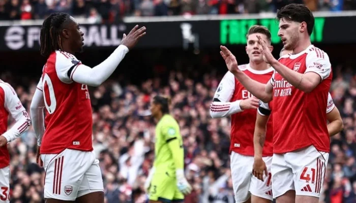 Declan Rice dan Rekan-Rekan di Arsenal Dinominasikan untuk Premier League Player of the Season
