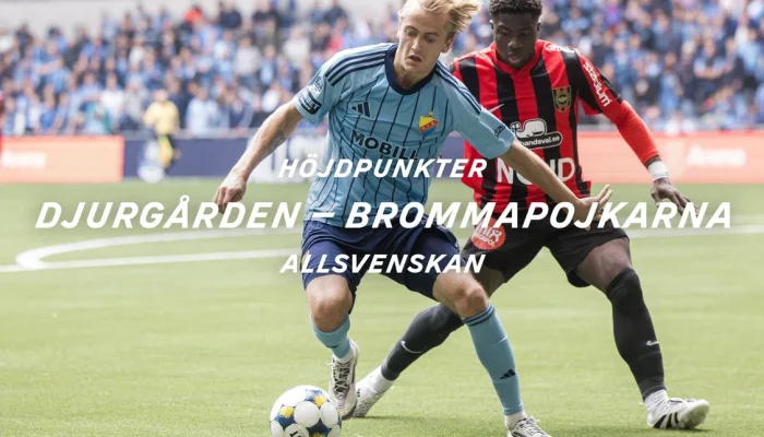 Djurgården vs Brommapojkarna: Pertarungan Sengit di Allsvenskan