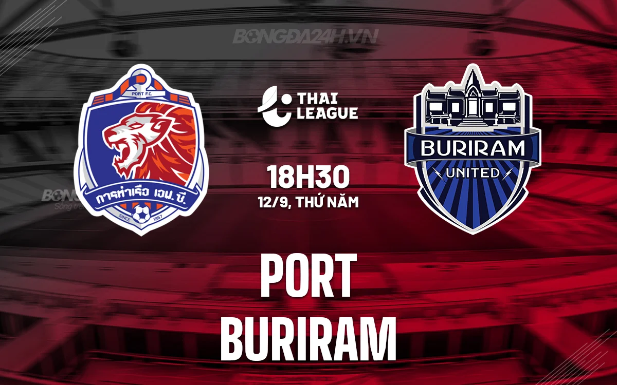 Drama di Puncak Thai League 1: Thai Port vs Buriram United Siap Meraih Poin Penting