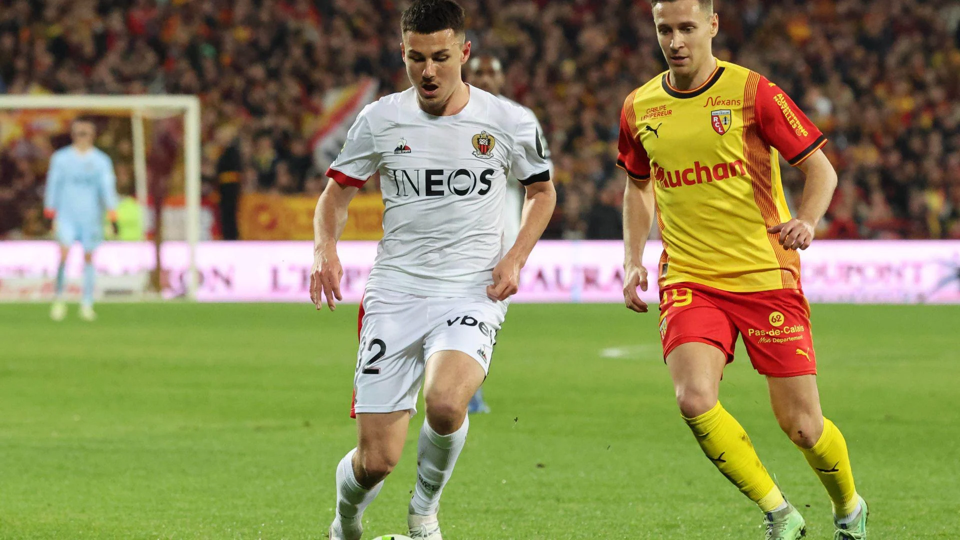 Drama Menegangkan di Allianz Riviera: Nice vs Lens Berakhir Imbang 1-1