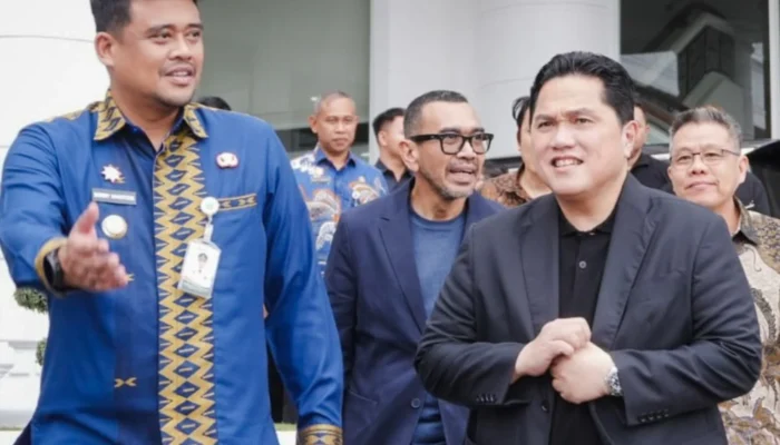 Erick Thohir Puji Gubernur Sumut Jelang ASEAN U-19 Boys’ Championship 2026 di Medan