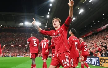 Freddie Woodman Gagal Selamatkan Liverpool, United Raih Kemenangan Dramatis di Old Trafford