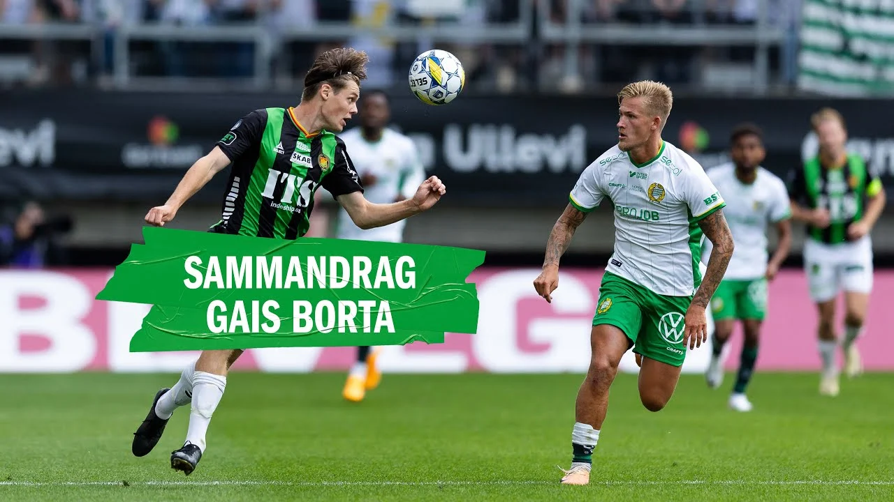 Gais Mengalahkan Hammarby dengan Skor 2-0 Setelah Fofana Buat Kesalahan Fatal