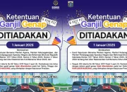 Ganjil Genap Jakarta Ditiadakan Saat Akhir Pekan, Kendaraan Bebas Melintas