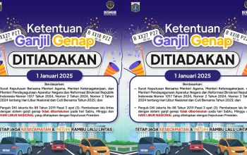 Ganjil Genap Jakarta Ditiadakan Saat Akhir Pekan, Kendaraan Bebas Melintas