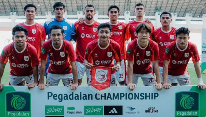 Garudayaksa FC Menjuarai Pegadaian Championship 2025/2026, PSS Sleman Tampilkan Sportivitas