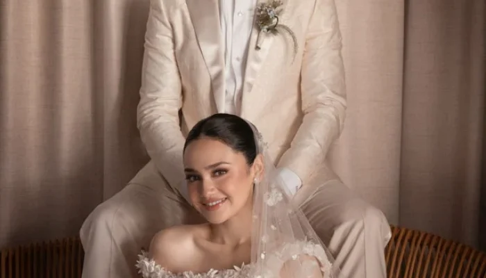 Gelar Wedding Vow Syifa Hadju, Nuansa Floral Bertabur Berlian Memukau di Bali