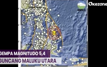 Gempa Bumi Magnitudo 5.9 Guncang Manado, Dipicu Aktivitas Lempeng Laut Maluku