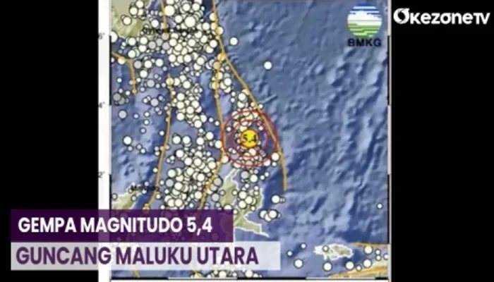 Gempa Bumi Magnitudo 5.9 Guncang Manado, Dipicu Aktivitas Lempeng Laut Maluku