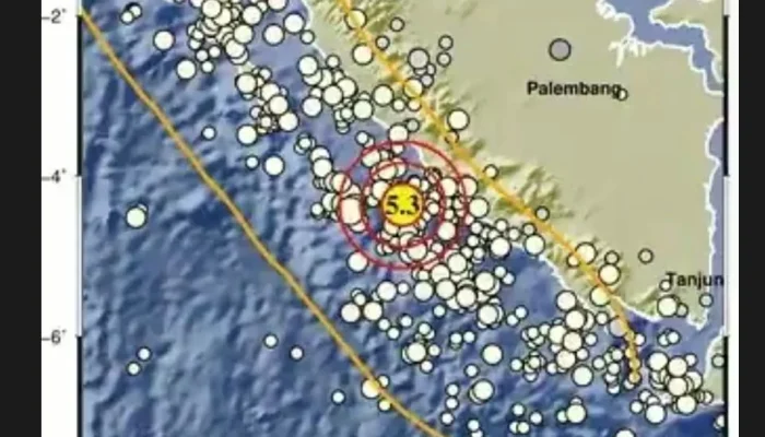 Gempa Hari Ini: Guncangan Signifikan di Indonesia, 5,3 Magnitudo Guncang Bengkulu