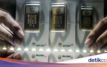 Harga Emas Antam Melonjak, Ini Rincian Terbaru Harga Emas dan Perak Antam Hari Ini