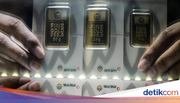 Harga Emas Antam Melonjak, Ini Rincian Terbaru Harga Emas dan Perak Antam Hari Ini