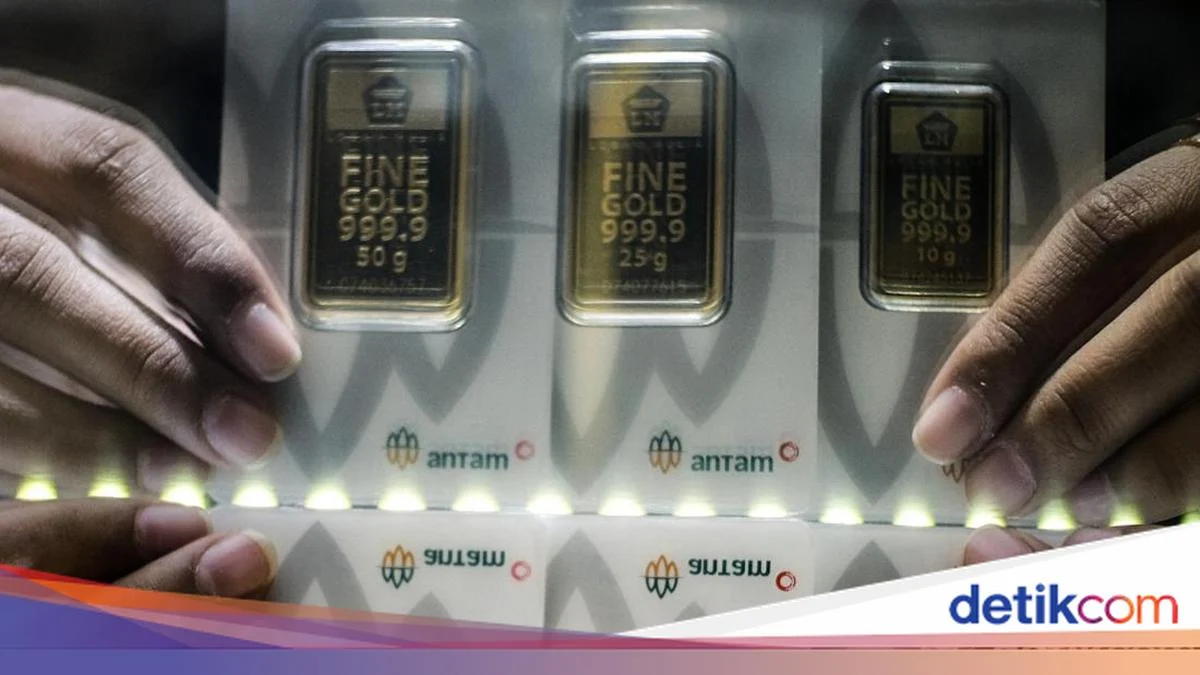 Harga Emas Antam Melonjak, Ini Rincian Terbaru Harga Emas dan Perak Antam Hari Ini