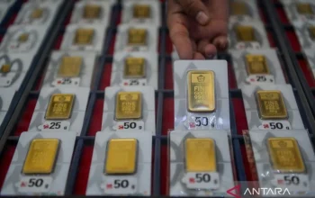 Harga emas Antam turun Rp13.000/gram, Galeri24 melemah Rp32.000/gram dalam seminggu – Apa artinya bagi investor?