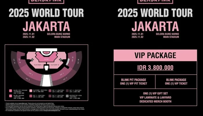Harga Tiket Konser dan Acara Menarik di Indonesia dan Dunia