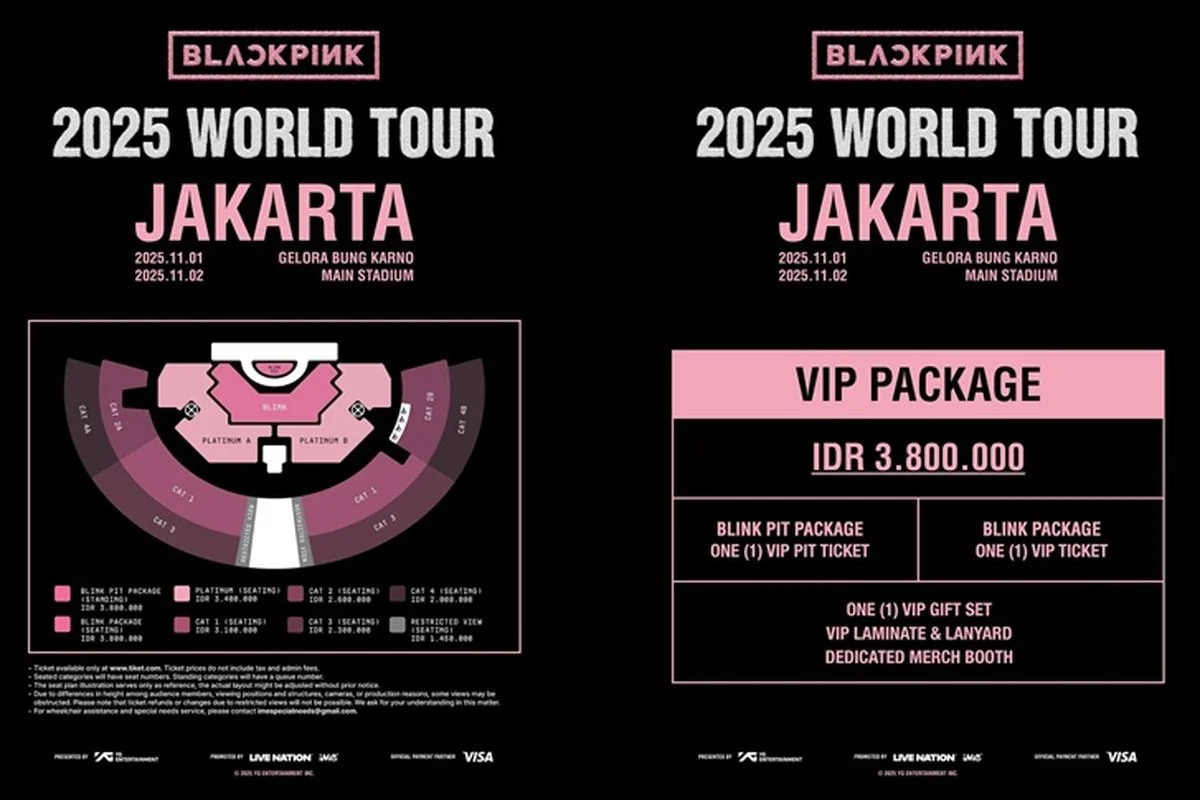 Harga Tiket Konser dan Acara Menarik di Indonesia dan Dunia