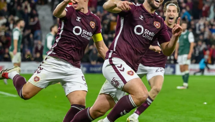 Hearts FC Menuju Gelar Liga dengan Derek McInnes dan Claudio Braga di PosisiNomor Satu