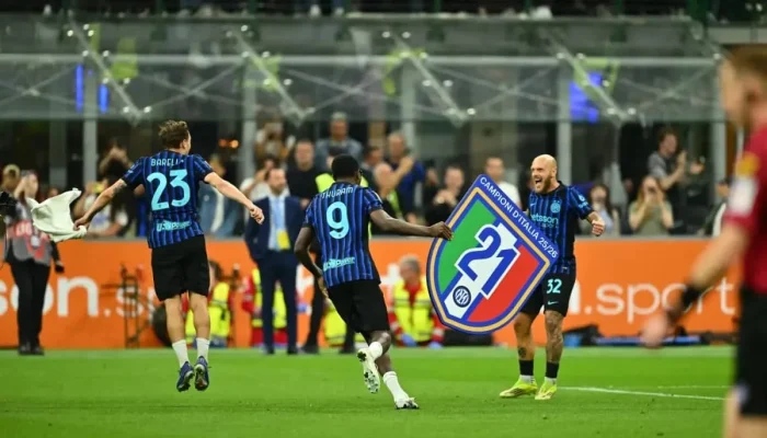 Inter Milan Kunci Scudetto ke-21 Usai Dominasi 2-0 atas Parma di Meazza