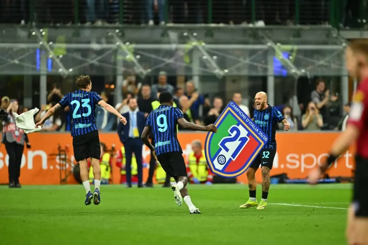 Inter Milan Kunci Scudetto ke-21 Usai Dominasi 2-0 atas Parma di Meazza