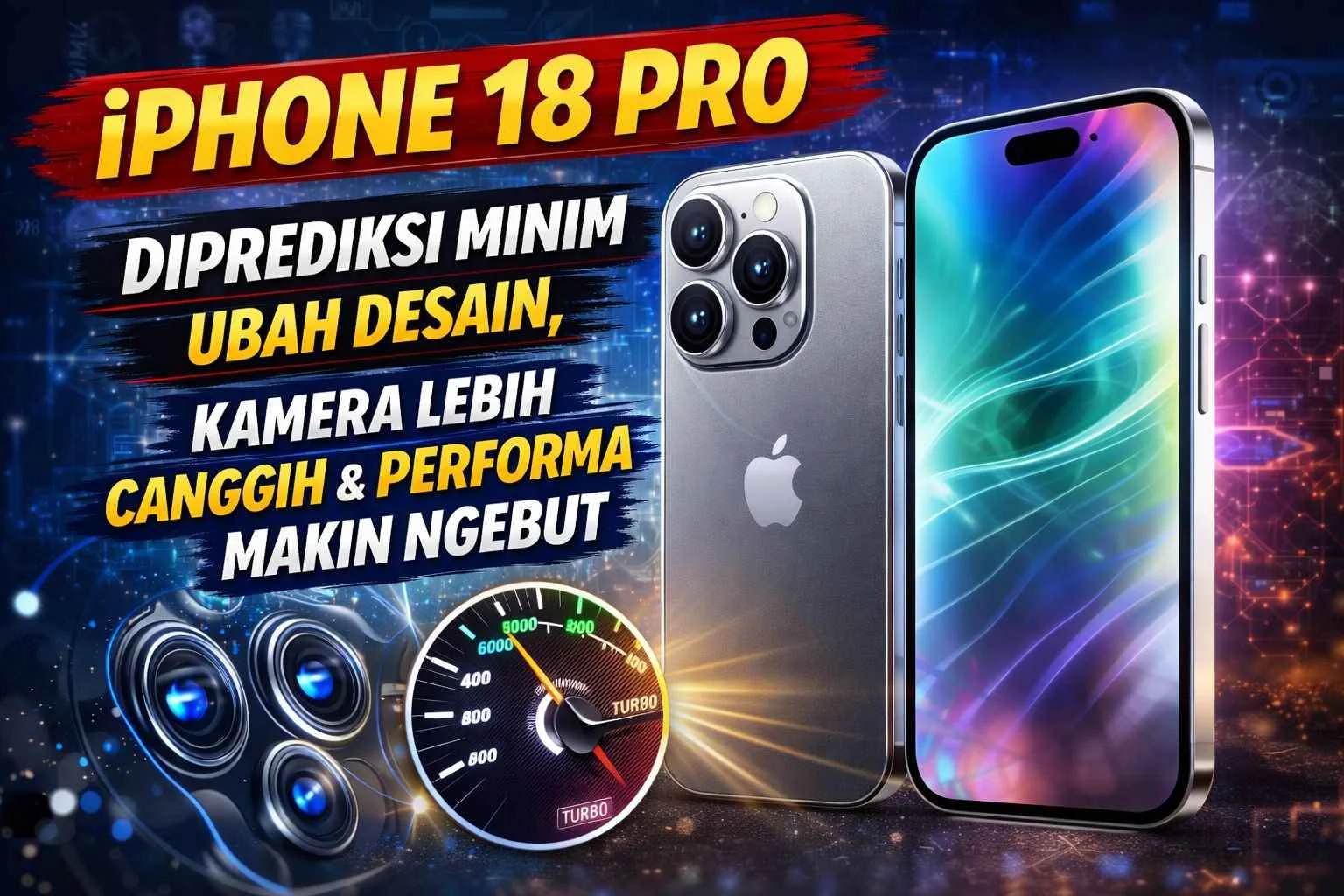 iPhone 18 Pro: Desain Lebih Elegan, Kamera Lebih Canggih, dan Baterai Lebih Tahan Lama