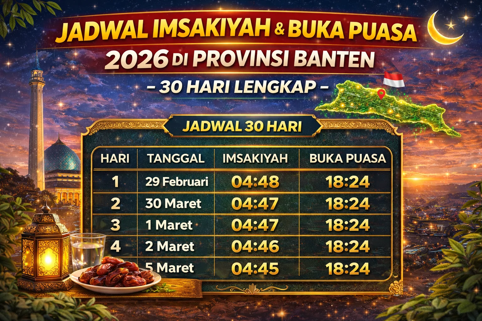 Jadwal Buka Puasa Tarwiyah 2026: Informasi Terlengkap untuk Umat Islam
