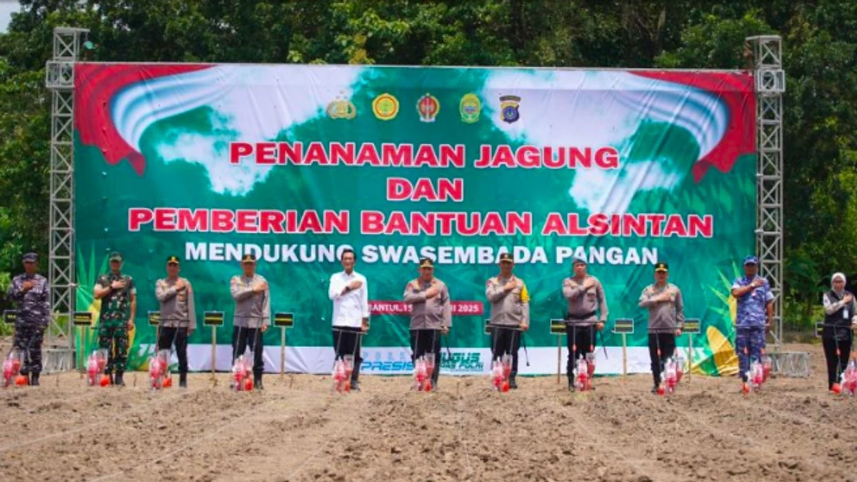 Kapolri: Program Penanaman Jagung Polri Sukses, Mendukung Swasembada Pangan Nasional