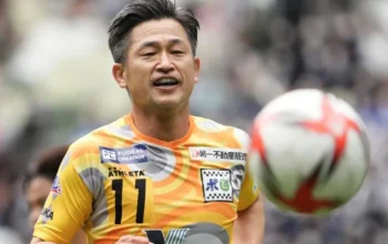 Kazuyoshi Miura Pemain Sepak Bola Jepang Tertua di Dunia
