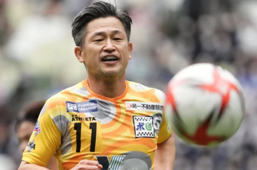 Kazuyoshi Miura Pemain Sepak Bola Jepang Tertua di Dunia