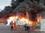 Kebakaran Gedung PT Sriboga di Semarang: Api Sudah Dipadamkan, Tidak Ada Korban Jiwa