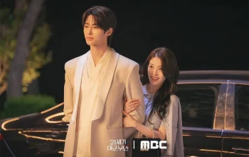 Kedekatan IU dan Byeon Woo Seok di Balik Layar Perfect Crown, Simbol Kemitraan Sehat