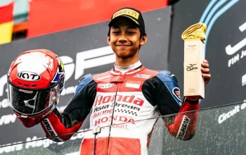 Kiandra Ramadhipa Meningkatkan Posisi di Klasemen Moto3 Junior 2026