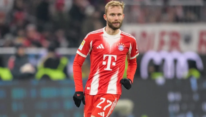 Konrad Laimer Kecewa dengan Keputusan Wasit pada Laga Bayern vs PSG