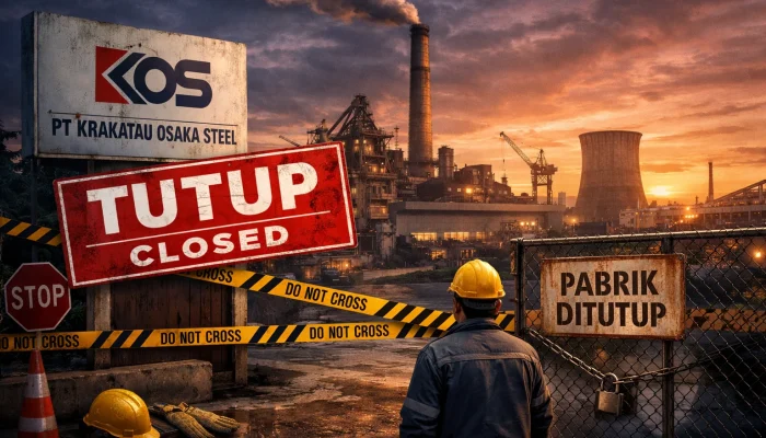 Krisis Industri Baja di Indonesia: PT Krakatau Osaka Steel Tutup, Apa yang Terjadi?