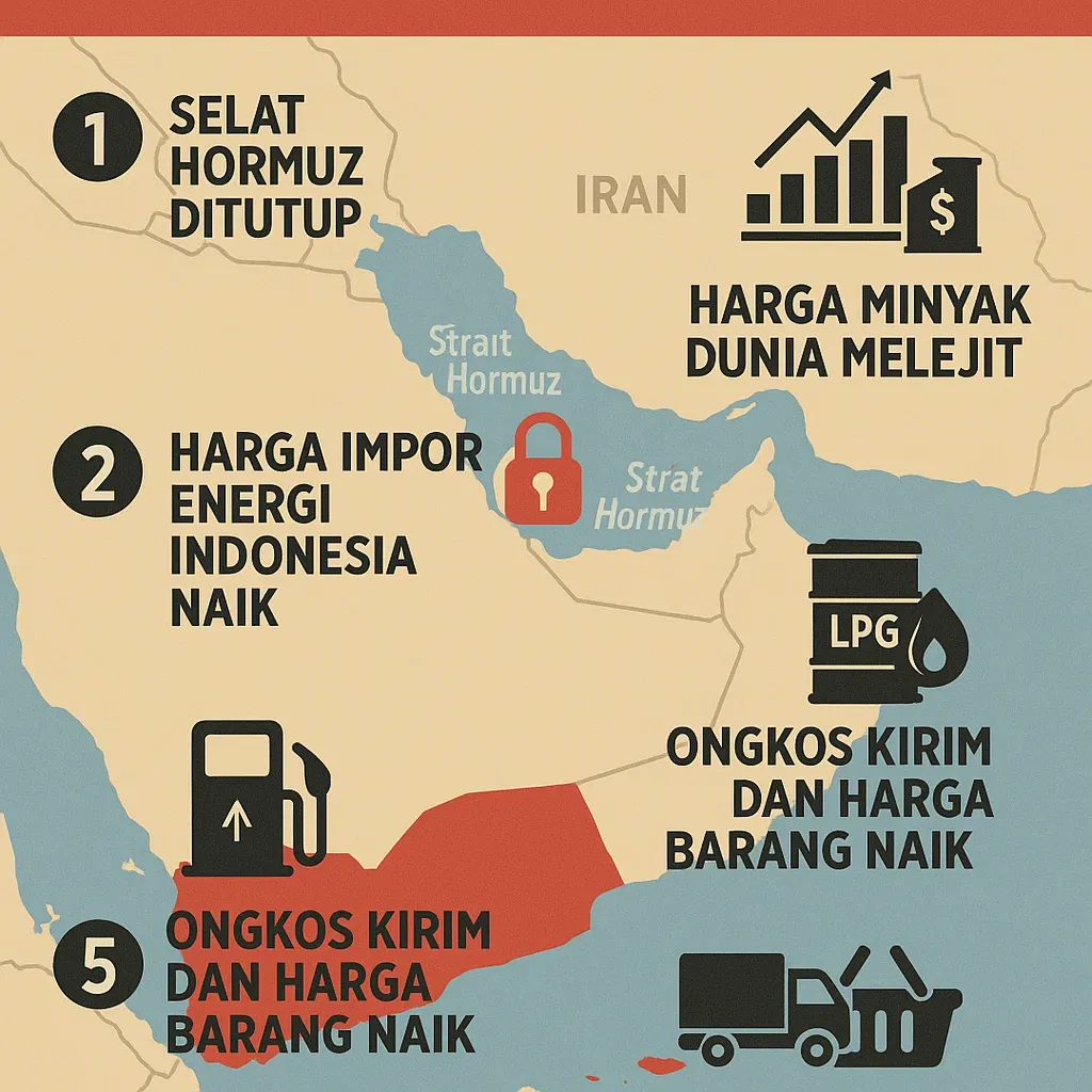 Krisis Selat Hormuz: IMF dan Bank Dunia Peringatkan Dampak Ekonomi Global