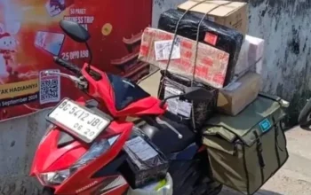 Kurir Dibegal Saat Antar Paket, Malah Dapat Berkah Sepeda Motor Baru