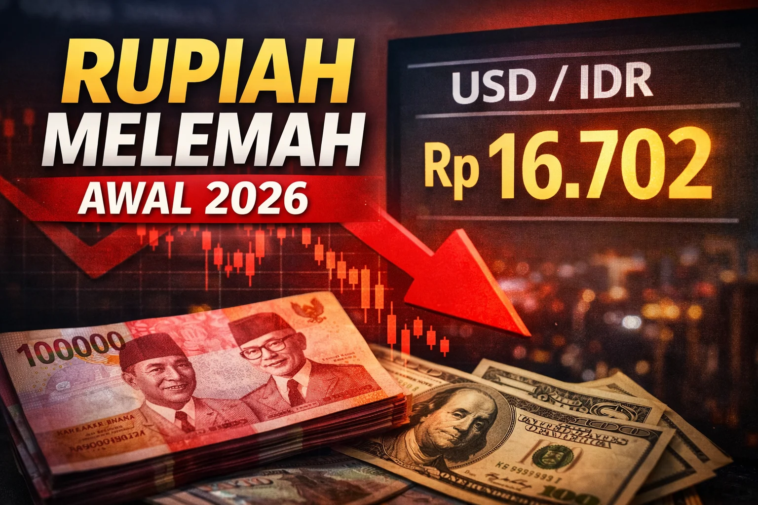Kurs Rupiah Melemah, Apakah Ini Mempengaruhi Perekonomian Indonesia?