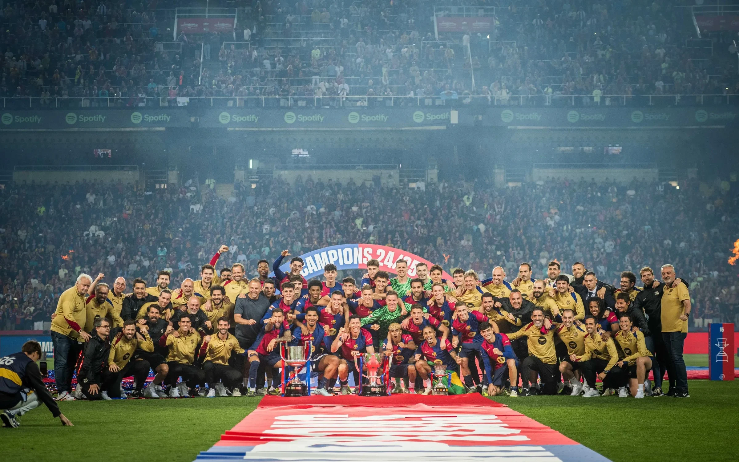 La Liga Musim 2025-2026: Barcelona Juara, Valencia Tumbangkan Barcelona, dan Tiga Tim Degradasi