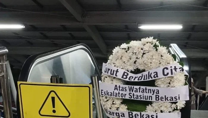 Lautan Karangan Bunga di Stasiun Bekasi Timur: Solidaritas Mengalir, KAI Rencanakan Tugu Peringatan