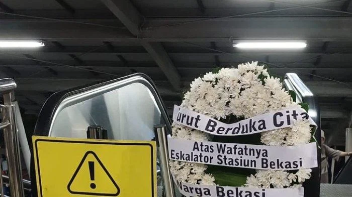 Lautan Karangan Bunga di Stasiun Bekasi Timur: Solidaritas Mengalir, KAI Rencanakan Tugu Peringatan