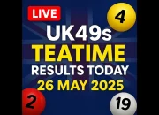 Live Draw: EuroMillions dan UK49s Menawarkan Hadiah Besar