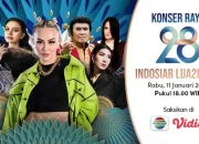 Live Indosiar: Konser Raya 28 Tahun dan Jadwal Bola Terkini