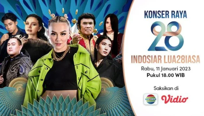 Live Indosiar: Konser Raya 28 Tahun dan Jadwal Bola Terkini