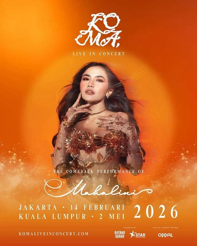 Mahalini Geger di Kuala Lumpur: Ribuan Mylinz Banjir Antusias di Konser KOMA Live!