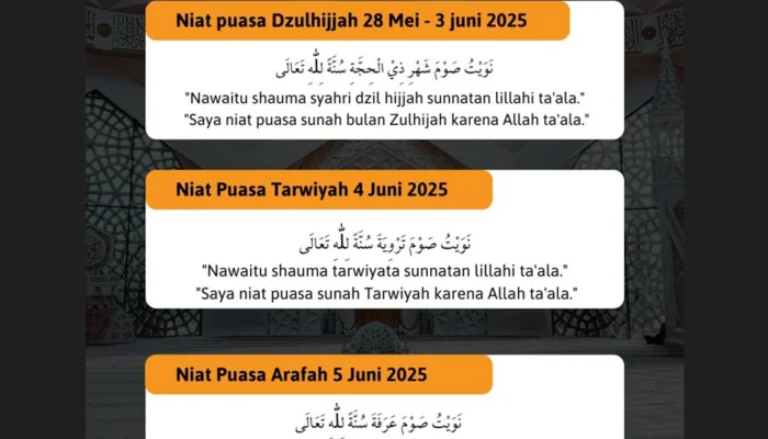 Maksimalkan Ibadah di Bulan Dzulhijjah dengan Puasa Tarwiyah dan Arafah