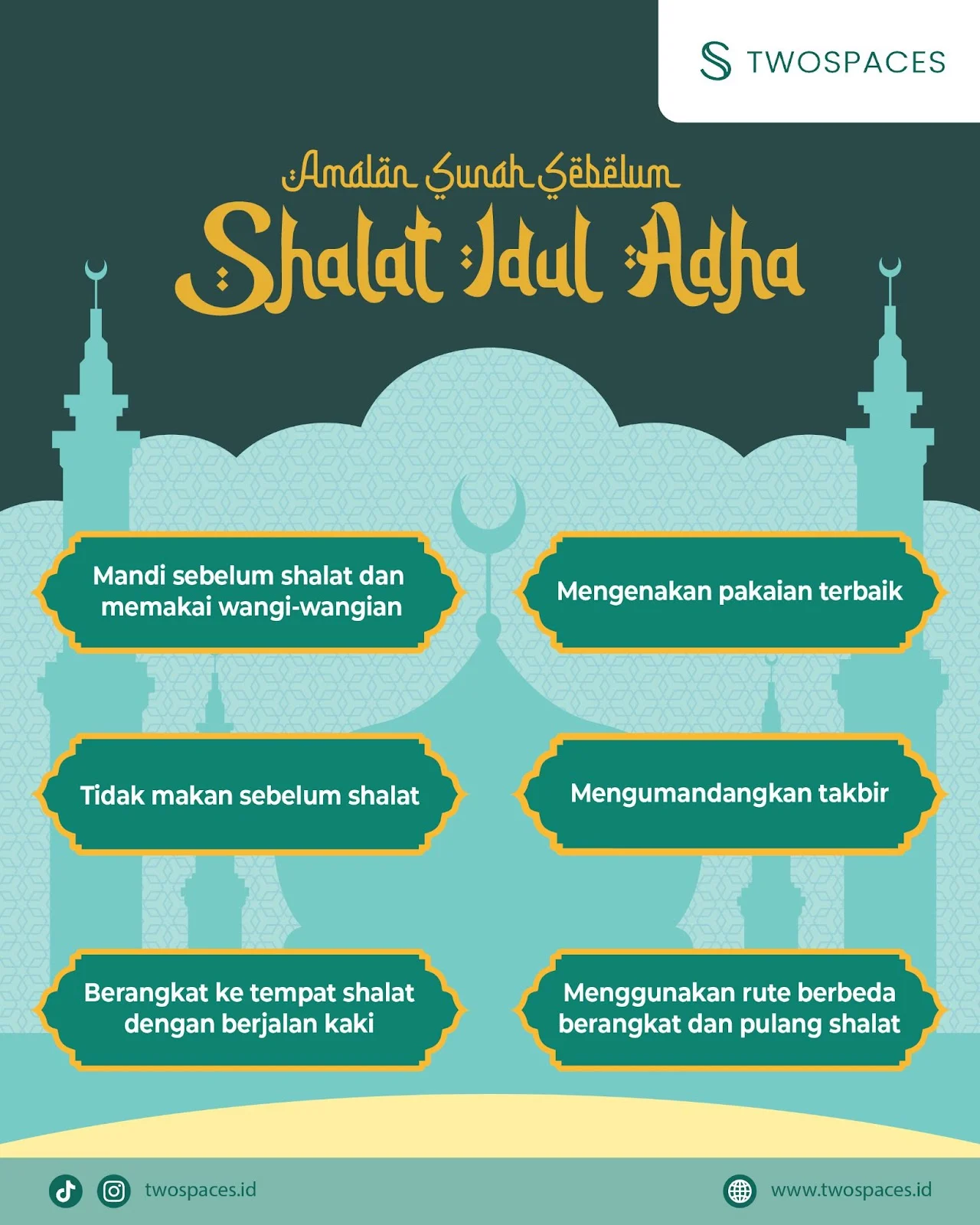 Maksimalkan Pahala Idul Adha dengan 7 Amalan Sebelum Salat