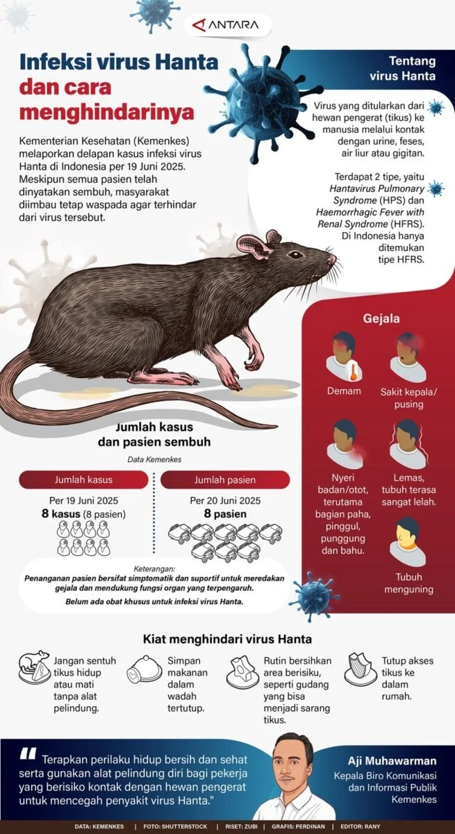 Mengenal Hantavirus: Sejarah, Gejala, dan Langkah Pencegahan