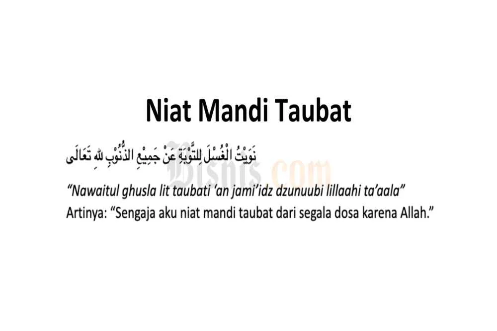 Mengenal Niat Puasa Dzulhijah dan Tata Cara Mandi Taubat Nasuha