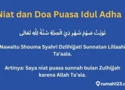 Mengenal Niat Puasa Idul Adha dan Keutamaannya